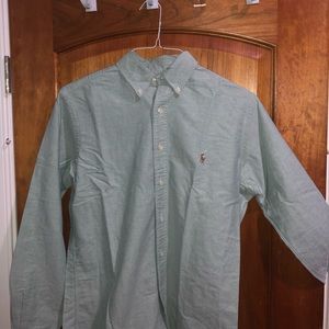 Ralph Lauren Light Green Full Sleeve Button Down